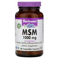 Препарат для суставов и связок Bluebonnet MSM 1000 mg, 120 вегакапсул