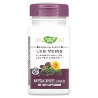 Натуральная добавка Nature's Way Leg Veins, 60 вегакапсул