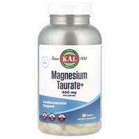 Витамины и минералы KAL Magnesium Taurate+ 400 mg, 180 таблеток