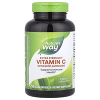 Витамины и минералы Nature's Way Vitamin C with Bioflavonoids Extra Strength, 250 капсул