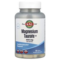 Витамины и минералы KAL Magnesium Taurate+ 400 mg, 90 таблеток