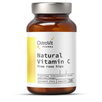Витамины и минералы OstroVit Pharma Natural Vitamin C from Rose Hips, 30 капсул