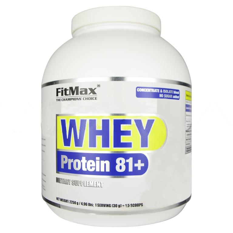 Протеїн FitMax Whey Protein 81+, 2.25 кг