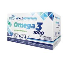 Жирные кислоты AllNutrition Omega 3 1000, 60 капсул