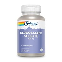 Препарат для суставов и связок Solaray Glucosamine Sulfate 500 mg, 60 капсул СРОК 01.25