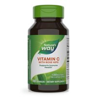 Витамины и минералы Nature's Way Vitamin C with Rose Hips, 100 капсул