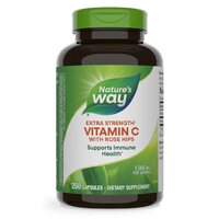Витамины и минералы Nature's Way Vitamin C with Rose Hips Extra Strength, 250 капсул