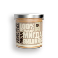 Замінник харчування TOM мигдальна паста з білим шоколадом і вишнею, 300 грам