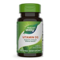 Натуральная добавка Nature's Way Vitamin D3 50 mcg, 120 капсул