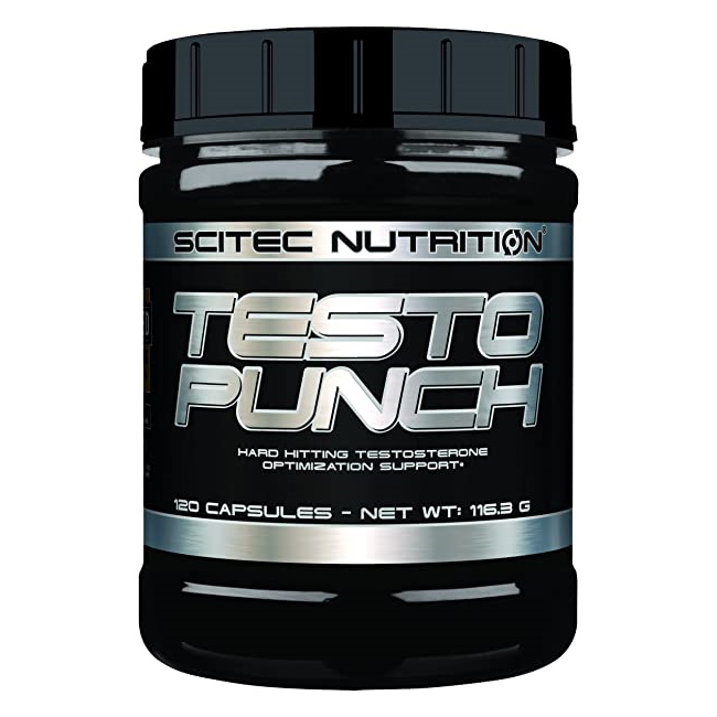 Стимулятор тестостерону Scitec Testo Punch, 120 капсул