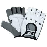 Перчатки для фитнеса OstroVit Gloves, White/Grey
