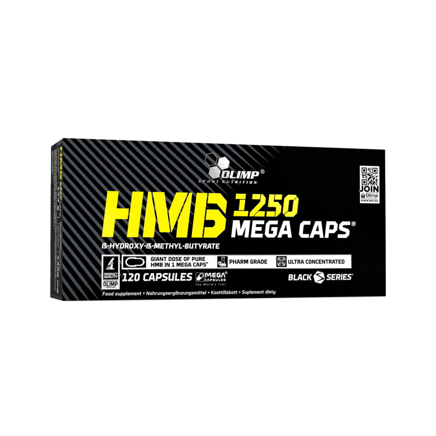 Післятренувальний комплекс Olimp HMB 1250 Mega Caps, 120 капсул