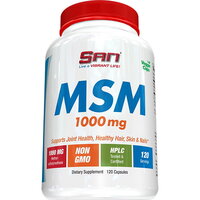Препарат для суставов и связок SAN MSM 1000 mg, 120 капсула