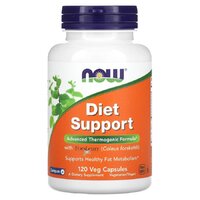 Натуральная добавка NOW Diet Support, 120 вегакапсул