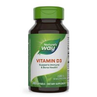 Натуральная добавка Nature's Way Vitamin D3 50 mcg, 240 капсул