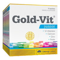 Вітаміни та мінерали Olimp Gold Vit Junior 15 пакетиків, апельсин