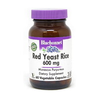 Натуральная добавка Bluebonnet Red Yeast Rice 600 mg, 60 вегакапсул