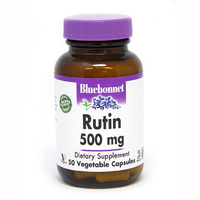 Витамины и минералы Bluebonnet Rutin 500 mg, 50 вегакапсул