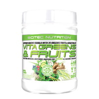 Витамины и минералы Scitec Vita Greens and Fruits Stevia, 360 грамм - Green Series
