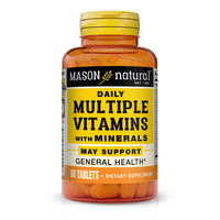 Витамины и минералы Mason Natural Daily Multiple Vitamins With Minerals, 60 таблеток