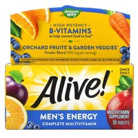 Витамины и минералы Nature's Way Alive! Men's Energy, 50 таблеток