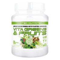 Витамины и минералы Scitec Vita Greens and Fruits, 600 грамм - Green Series