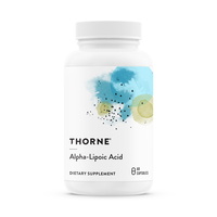 Натуральная добавка Thorne Alpha-Lipoic-Acid, 60 капсул