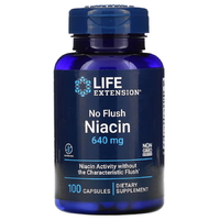 Витамины и минералы Life Extension No-Flush Niacin, 100 капсул