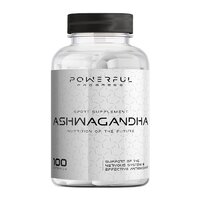Натуральная добавка Powerful Progress Ashwagandha, 100 капсул