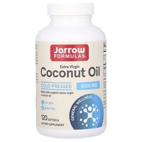 Натуральная добавка Jarrow Formulas Coconut Oil Extra Virgin, 120 капсул
