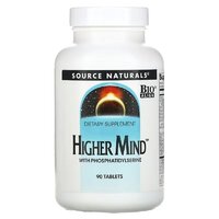 Натуральная добавка Source Naturals Higher Mind, 90 таблеток