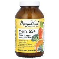 Вітаміни та мінерали MegaFood Men's 55+ One Daily, 120 таблеток