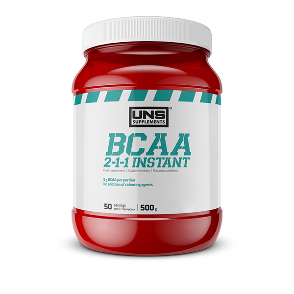 Амінокислота BCAA UNS BCAA 2-1-1 Instant, 500 грам
