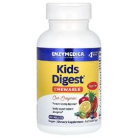 Натуральная добавка Enzymedica Kids Digest, 90 жевательных таблеток