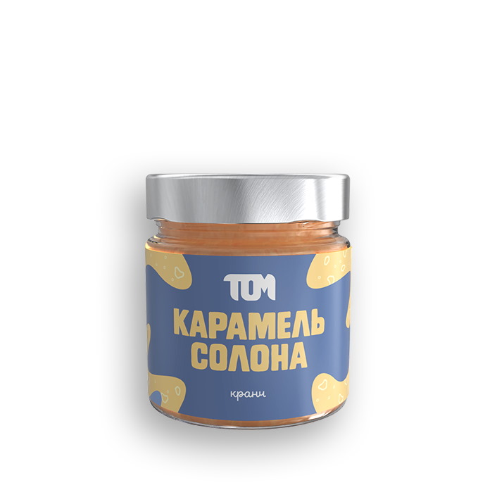 Замінник харчування TOM Карамель солона кранч, 300 грам