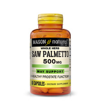 Натуральная добавка Mason Natural Saw Palmetto 500 mg, 60 капсул
