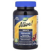Витамины и минералы Nature's Way Alive! Men's Premium Gummy, 75 желеек
