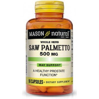 Натуральная добавка Mason Natural Saw Palmetto 500 mg, 90 капсул