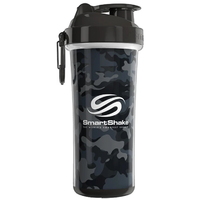 Шейкер Smart Shake Double Wall 750 мл, черно серый камуфляж