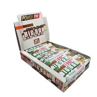 Батончик Power Pro Muscle Big Bar 30% Protein БЛОК, 10*100 грамм, фисташка