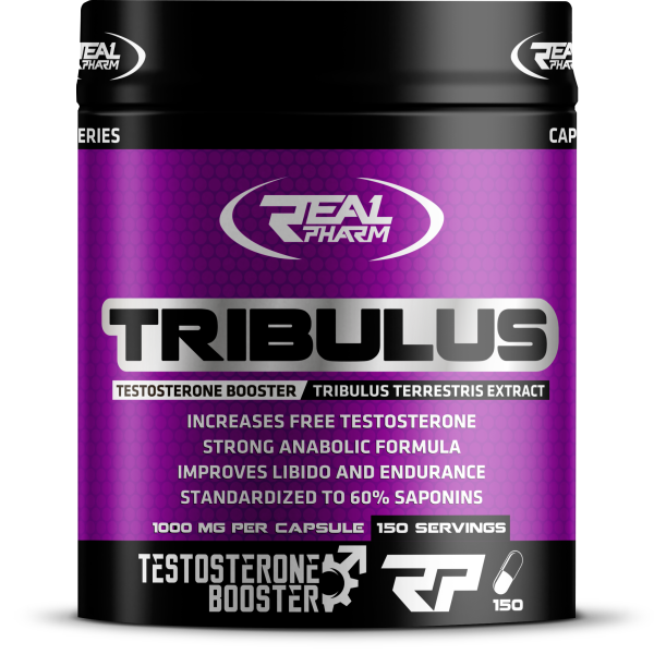 Стимулятор тестостерона Real Pharm Tribulus 1000 mg, 150 капсул