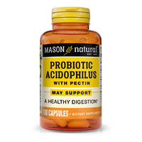 Пробиотики и пребиотики Mason Natural Probiotic Acidophilus With Pectin, 100 капсул