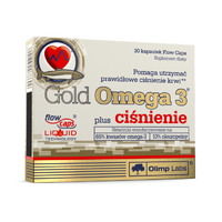 Жирні кислоти Olimp Gold Omega 3 Plus Cisnienie, 30 капсул
