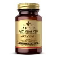 Витамины и минералы Solgar Folate 1333 mcg (Folic Acid 800 mcg), 100 вегакапсул