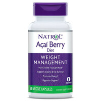 Натуральная добавка Natrol Acai Berry Diet 500 mg, 60 вегакапсул