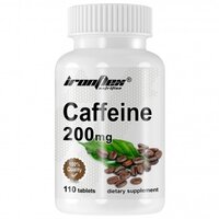 Предтренировочный комплекс IronFlex Caffeine 200, 110 таблеток