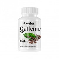 Предтренировочный комплекс IronFlex Caffeine 200, 110 капсул