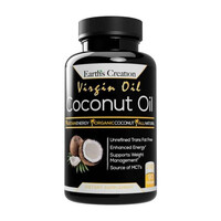Натуральная добавка Earth's Creation Coconut Oil 1000 mg, 90 капсул