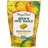 Вітаміни та мінерали MegaFood Men's One Daily, 30 жувальних таблеток