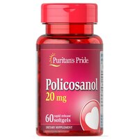 Натуральная добавка Puritan's Pride Policosanol 20 mg, 60 капсул